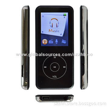 1.8-inch Touch Keypad MP4 Player, Supports TXT E-book/FM Radio/Voice Recorder/Rechargeable Battery